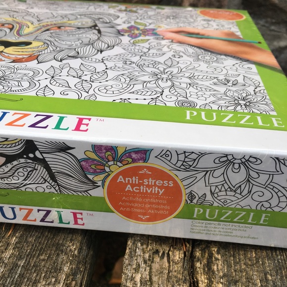 EuroGraphics Tiger Color-Me Puzzle - Picture 5 of 5